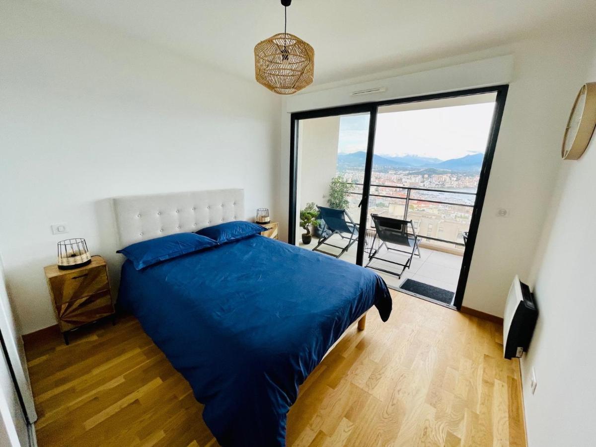 Ajaccio T2 Grand Standing Neuf Vue Mer Centre-Ville & Plages Exterior foto